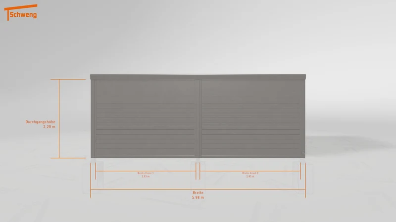 #DE Schweng Pultdachcarport S400 (ID g7pnq8) #MTG