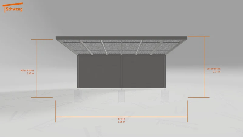 #DE Schweng Pultdachcarport S400 (ID g7pnq8) #MTG