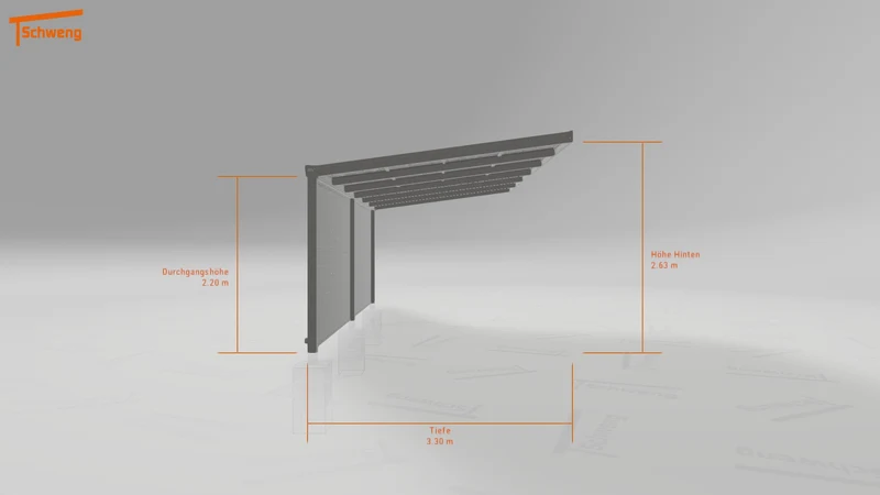 #DE Schweng Pultdachcarport S400 (ID g7pnq8) #MTG