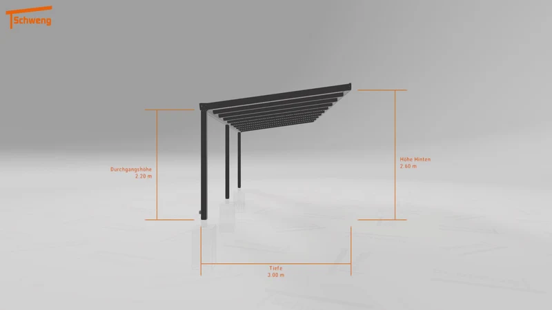 #DE Schweng Terrassenüberdachung S400 (ID v49jvn)