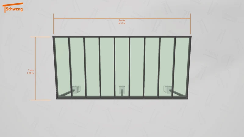#DE Schweng Terrassenüberdachung S400 (ID v49jvn)