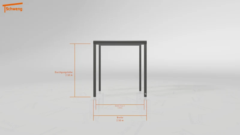 #DE Schweng Terrassenüberdachung S400 (ID v49bj3)