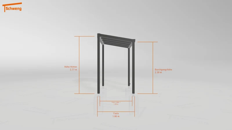 #DE Schweng Terrassenüberdachung S400 (ID v49bj3)