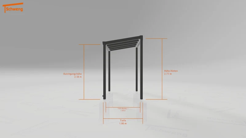 #DE Schweng Terrassenüberdachung S400 (ID v49bj3)
