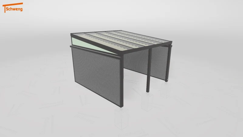 #DE Schweng Terrassenüberdachung S400 (ID 9wx3yy)