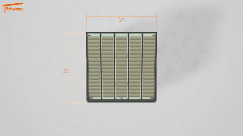 #DE Schweng Terrassenüberdachung S400 (ID 9wx3yy)