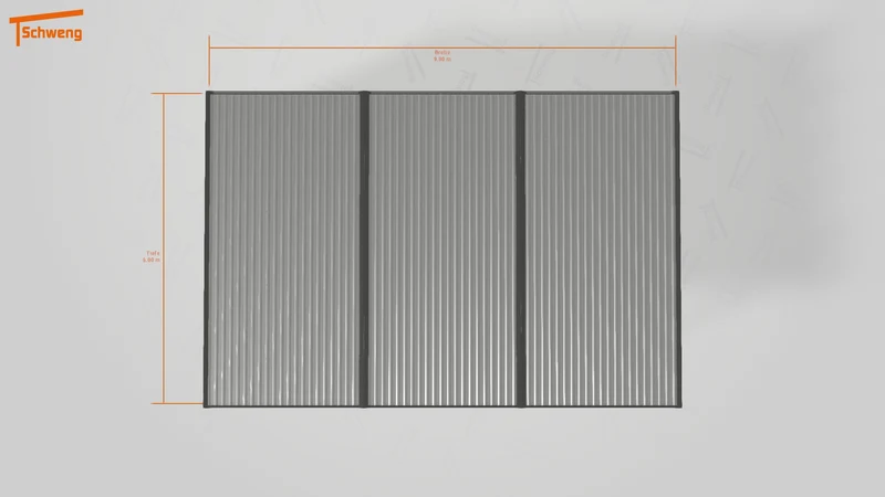 #DE Schweng Flachdachcarport C600+ (ID jjrddb) #MTG