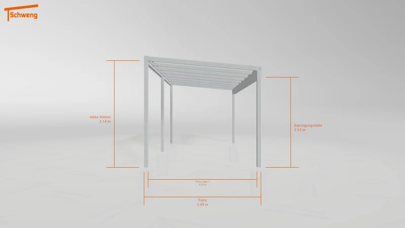 #DE Schweng Terrassenüberdachung S350 (ID 9wxjjp)