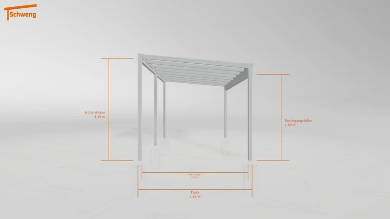#DE Schweng Terrassenüberdachung S400 (ID 33p99w)
