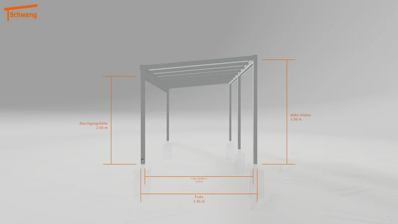 #DE Schweng Terrassenüberdachung S400 (ID 33p99w)