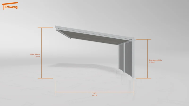 #DE Schweng Terrassenüberdachung S400 (ID qd2qqy)