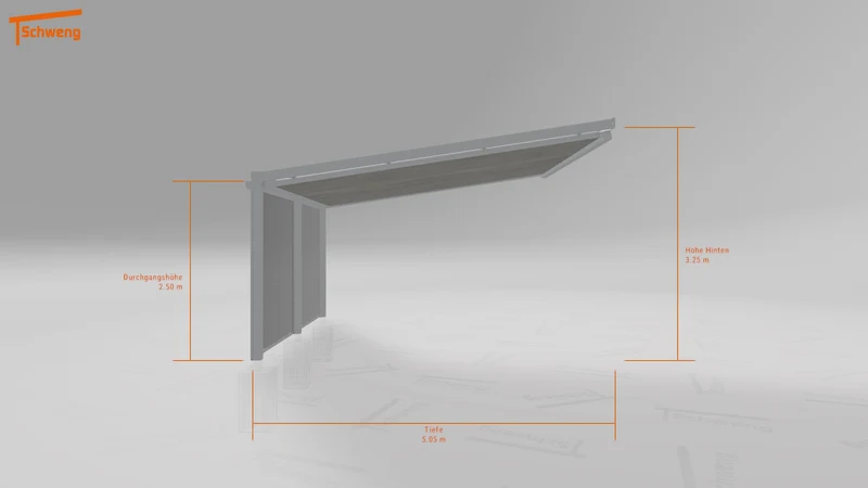 #DE Schweng Terrassenüberdachung S400 (ID qd2qqy)