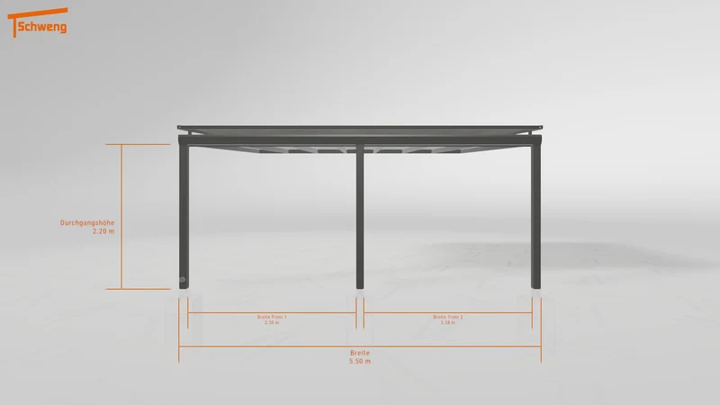 #DE Schweng Terrassenüberdachung S400 (ID bkjdjv)
