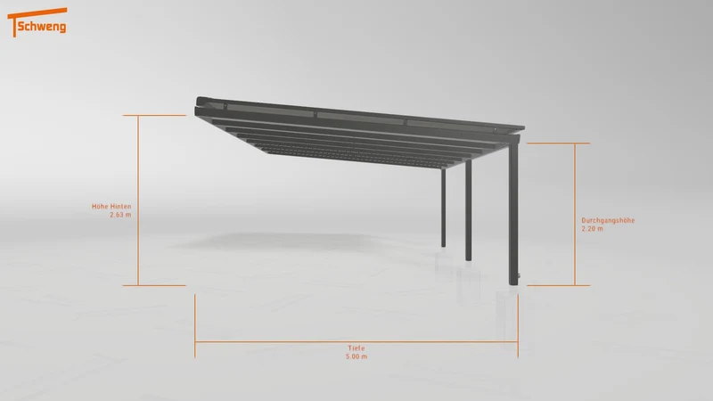 #DE Schweng Terrassenüberdachung S400 (ID bkjdjv)