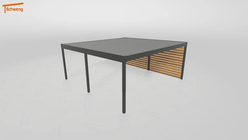 #DE Schweng Flachdachcarport C600+ (ID x75zng)