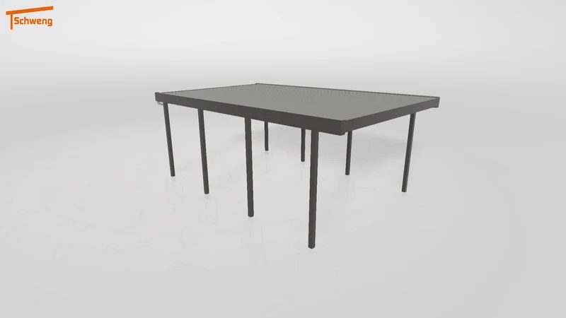 #DE Schweng Flachdachcarport C600+ (ID jjrx3y) #MTG