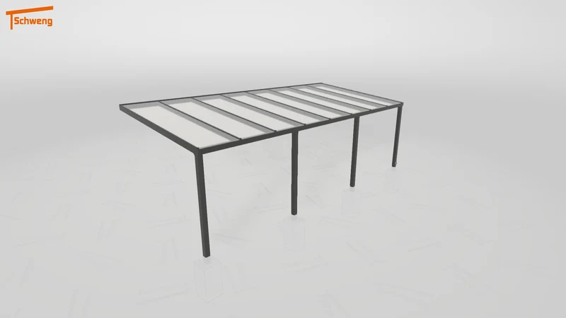 #DE Schweng Pultdachcarport S350 (ID jjrmjq)