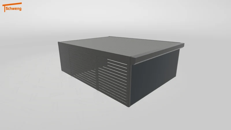 #DE Schweng Flachdachcarport C600+ (ID 5m92pp) #MTG