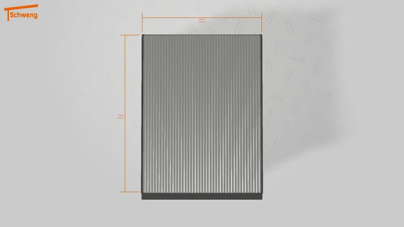 #DE Schweng Flachdachcarport C600+ (ID 5m92pp) #MTG