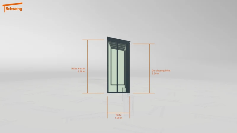 #DE Schweng Terrassenüberdachung S350 (ID w3yv83)