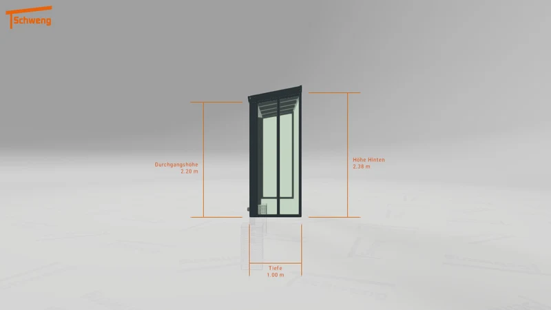 #DE Schweng Terrassenüberdachung S350 (ID w3yv83)