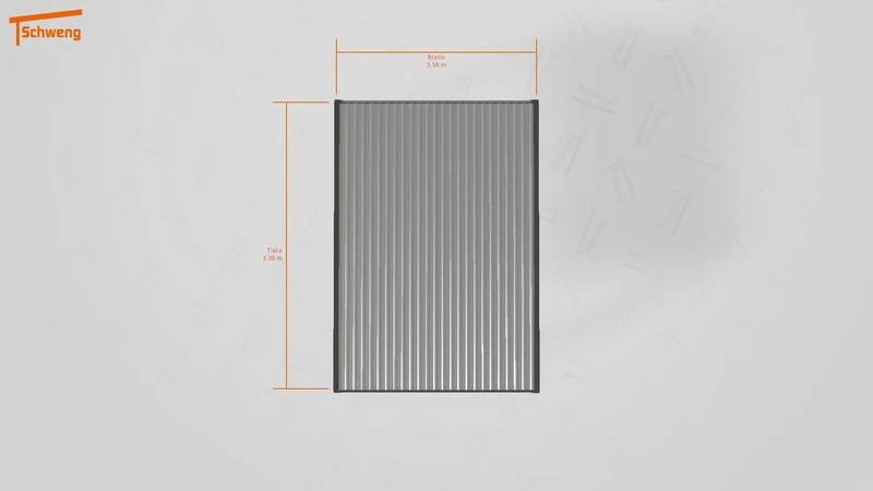 #DE Schweng Flachdachcarport C600 (ID mjrpyr)