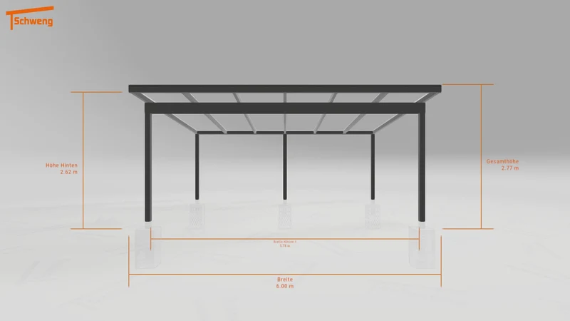 #DE Schweng Pultdachcarport S400 (ID mjryb5)