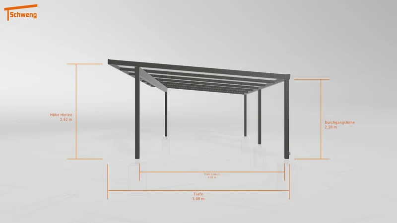 #DE Schweng Pultdachcarport S400 (ID mjryb5)