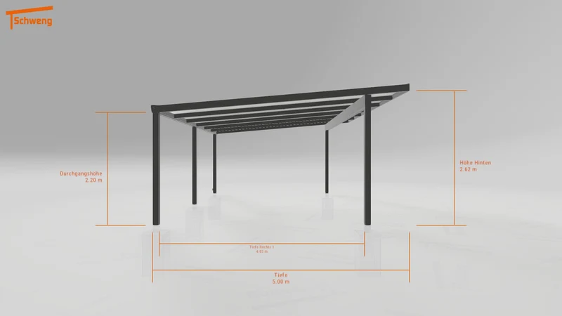 #DE Schweng Pultdachcarport S400 (ID mjryb5)