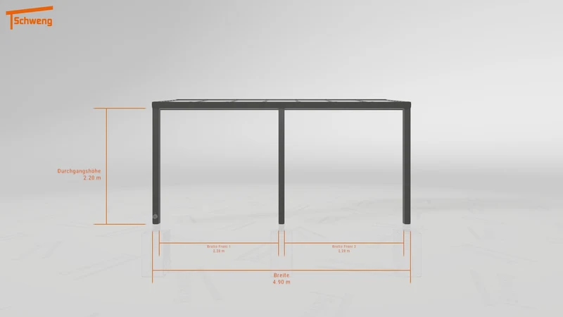 #DE Schweng Terrassenüberdachung S350 (ID v49qkr)
