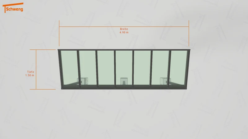 #DE Schweng Terrassenüberdachung S350 (ID v49qkr)