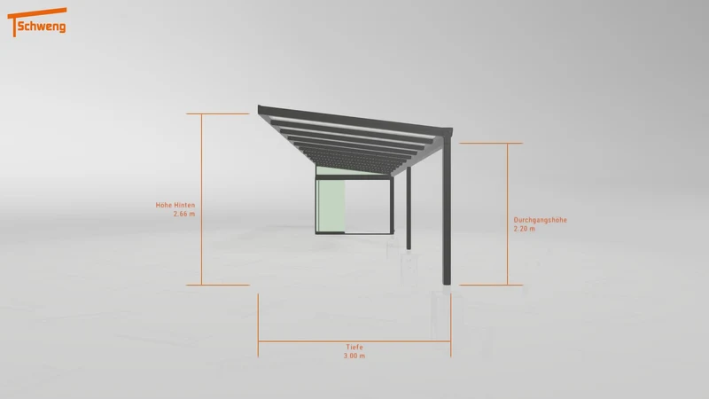 #DE Schweng Terrassenüberdachung S400 (ID 2qb39w)