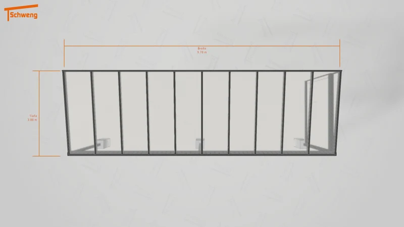 #DE Schweng Terrassenüberdachung S400 (ID 2qb39w)
