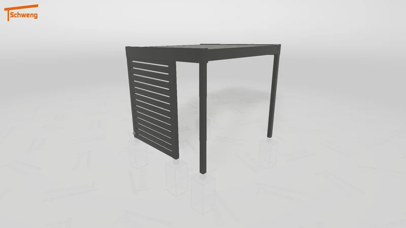 #DE Schweng Flachdachcarport C600 (ID rjrdyz) #MTG