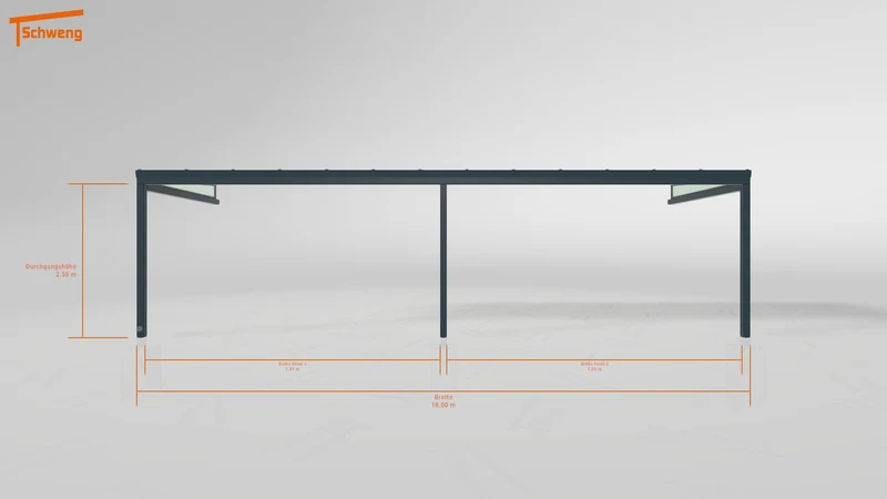 #DE Schweng Terrassenüberdachung S350 (ID rjr44x)