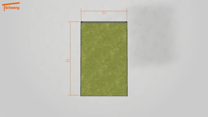#DE Schweng Flachdachcarport C600+ (ID k2rwwm) #MTG