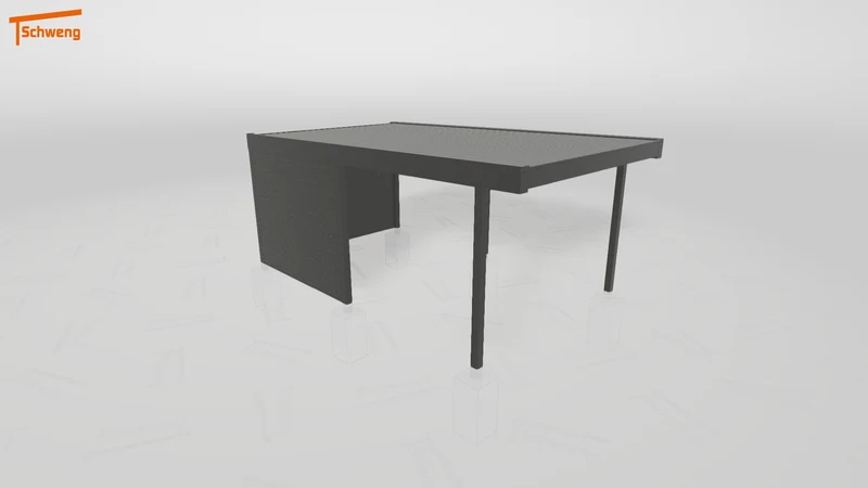 #DE Schweng Flachdachcarport C600 (ID pbq4m3) #MTG