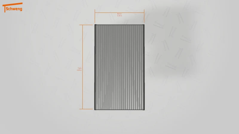 #DE Schweng Flachdachcarport C600 (ID pbq4m3) #MTG