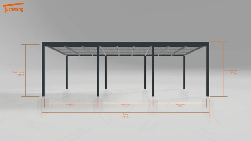 #DE Schweng Pultdachcarport S400 (ID 42v5j5) #MTG