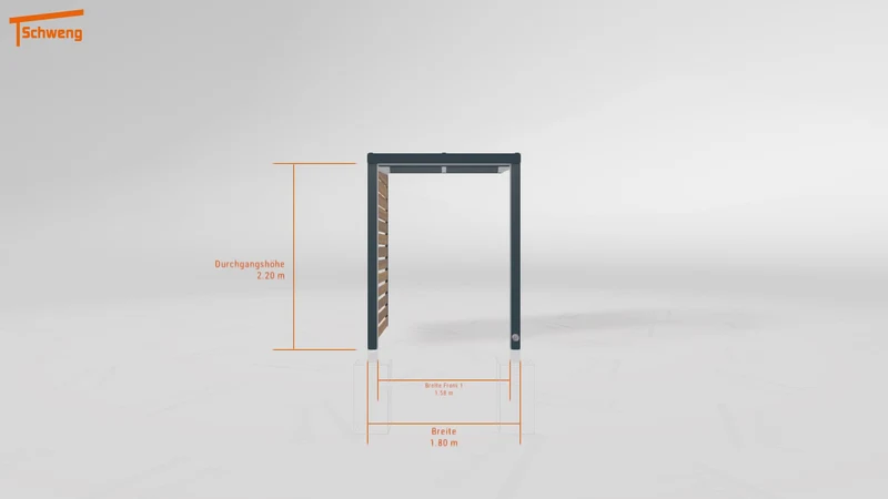 #DE Schweng Terrassenüberdachung S350 (ID k2rvym)