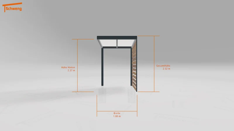 #DE Schweng Terrassenüberdachung S350 (ID k2rvym)