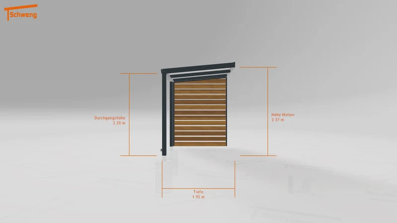 #DE Schweng Terrassenüberdachung S350 (ID k2rvym)