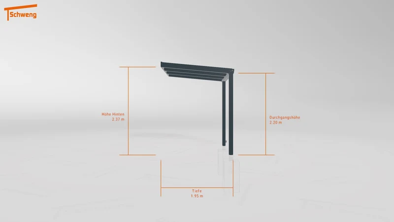 #DE Schweng Terrassenüberdachung S350 (ID mjrv3z)