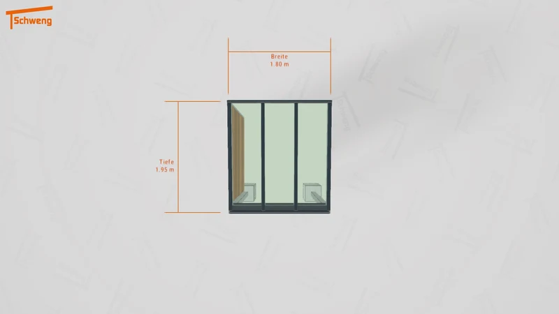 #DE Schweng Terrassenüberdachung S350 (ID zbx3k7)