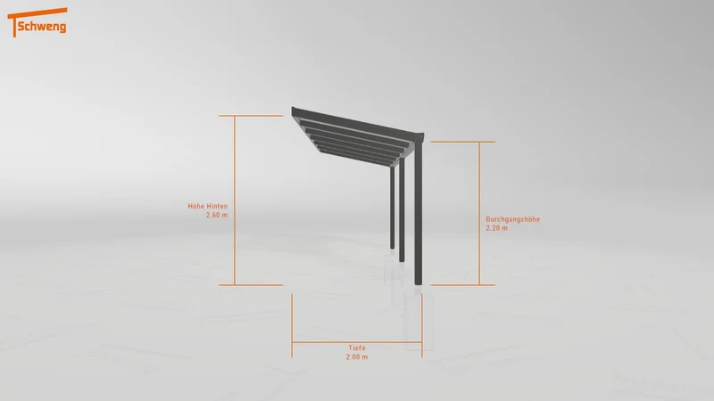 #DE Schweng Terrassenüberdachung S400 (ID 42vrk7)