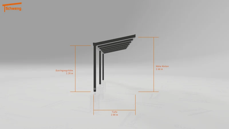 #DE Schweng Terrassenüberdachung S400 (ID 42vrk7)