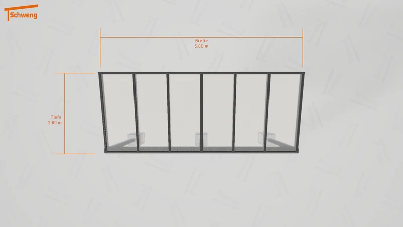 #DE Schweng Terrassenüberdachung S400 (ID 42vrk7)