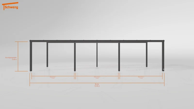 #DE Schweng Terrassenüberdachung S350 (ID zbxm49)