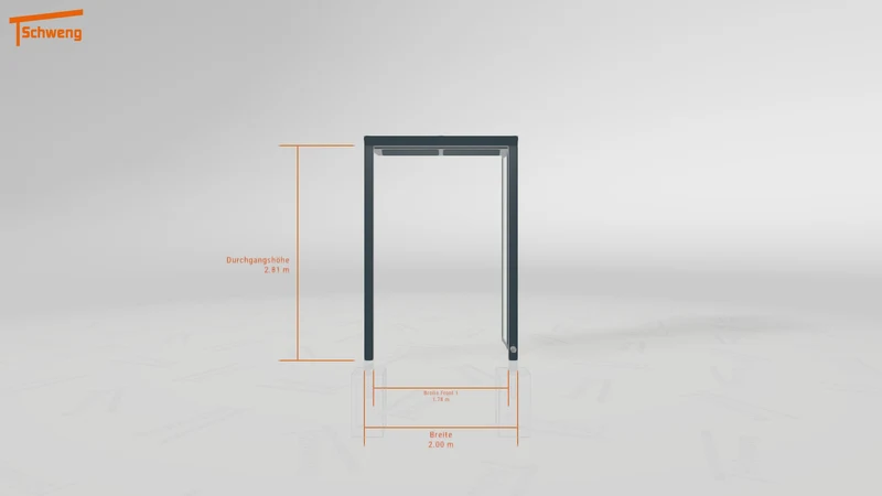 #DE Schweng Terrassenüberdachung S350 (ID 775y97)