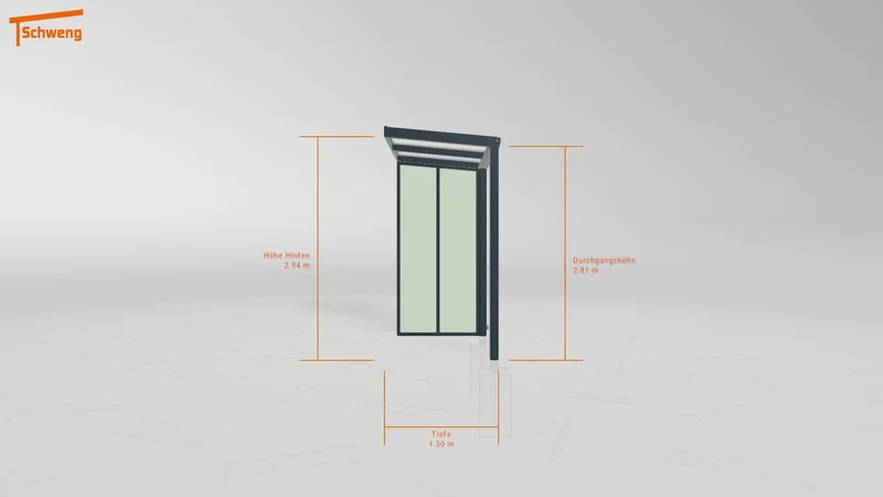 #DE Schweng Terrassenüberdachung S350 (ID 775y97)